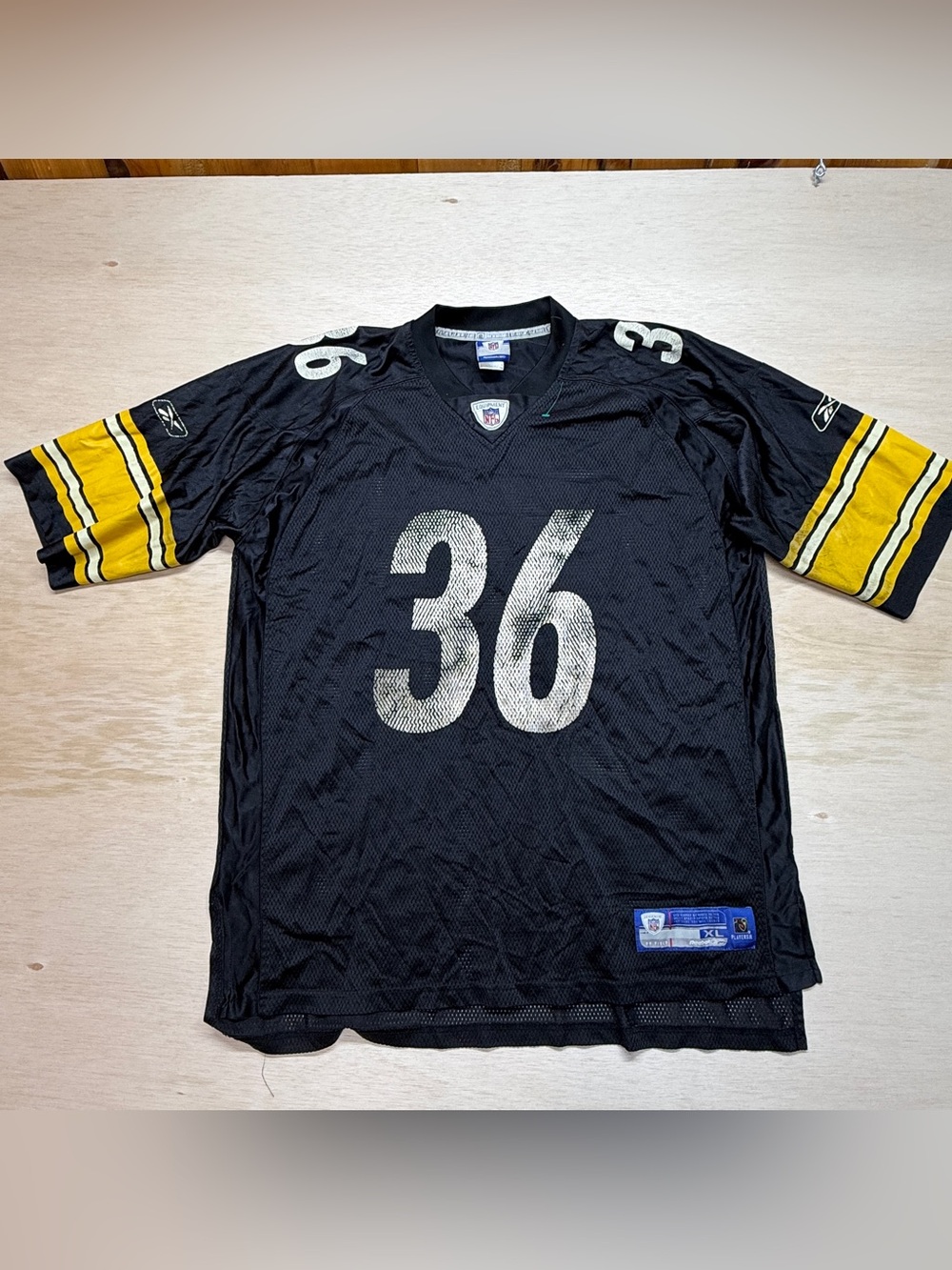Jerome Bettis #36 THE BUS Pittsburgh Steelers Vintage Reebok NFL Jersey XL